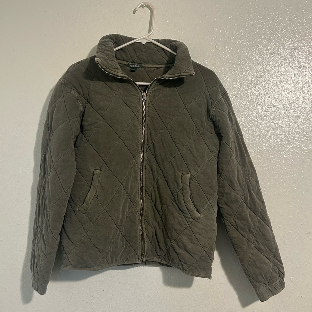 Wild Fable Quilted Olive Jacket
